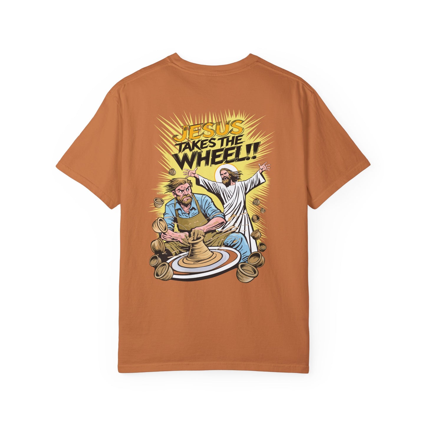 "Jesus Takes the Wheel!!" T-Shirt