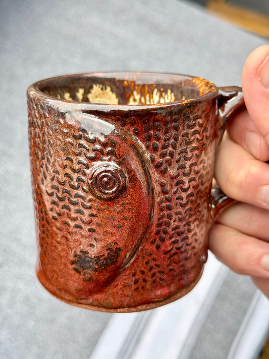 Cozy Cardigan Mug - Molten Iron